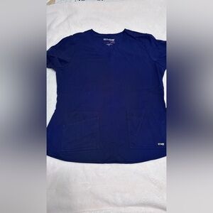 Greys Anatomy - Navy Blue Scrub Top - Great condition!
